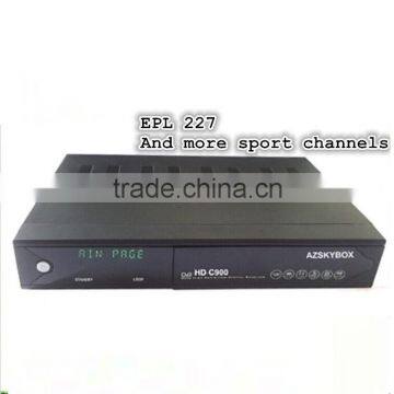 Azskybox HD C900 2014 newest Singapore hd cable receiver can watch HD channels