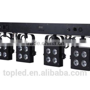 Party dj light DMX LED 4Par System 16x4-in-1 RGBW