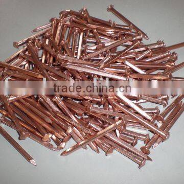 rose head copper boat nail