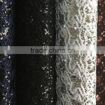 Texture Flower Shinny Glitter With TC Backing Synthetic PU Leather for Women Shoes Upper