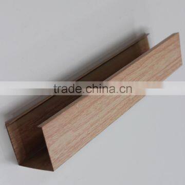 Shallow Wood Grain Aluminum Decorative Ceiling Panel U Aluminum Screen Ceiling Tiles photo-3
