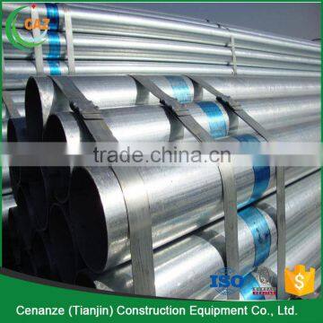 Galvanized steel welded tube for building