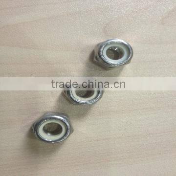 Low Carbon Steel Din985 Nylon Nut Zinc Plated photo-6