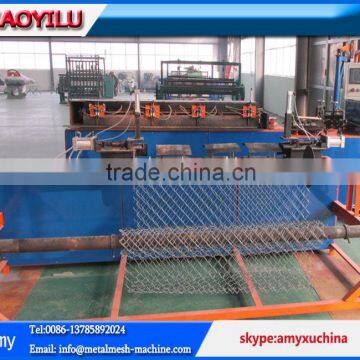 PLC Control Chain Link Fence Machine producter