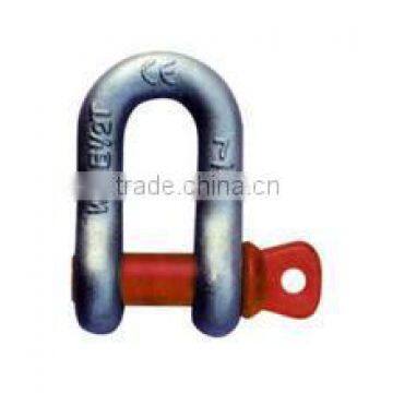 Forged galvanized US type g2150 lifting D shackles