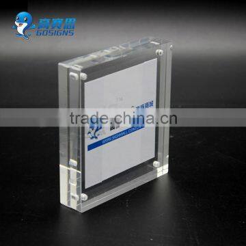 custom manufacture clear acrylic sign holder