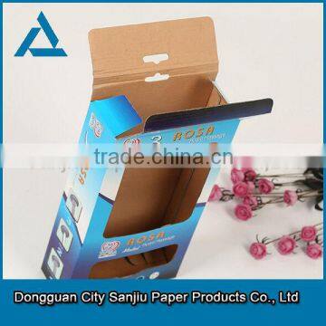 customized charger packaging color box