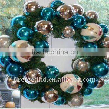 X'MAS colorful PVC balls garland