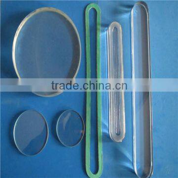 Reflection level gauge glass