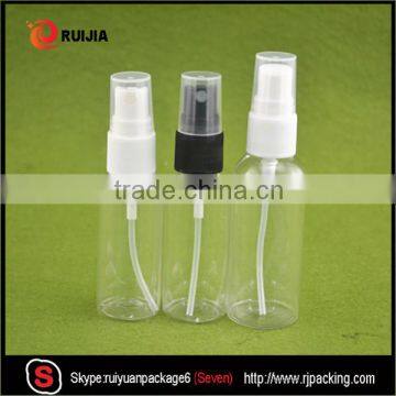 RUI JIA 10ml 30ml 50ml 60ml 100ml 120ml cosmetic pet plastic sprayer bottle with screen painting                        
                                                                                Supplier's Choice