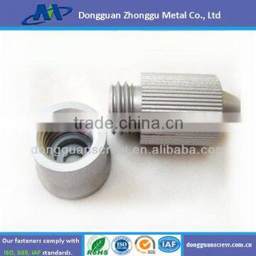 2015 Custom high Precision tube turning part, CNC Round Spacer