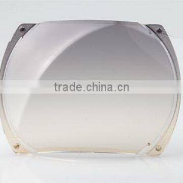 pc tac cr39 lens with melanin yellow melanin lens