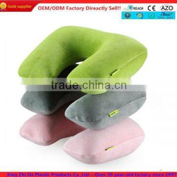 2014 cheap promotion inflatable neck pillow