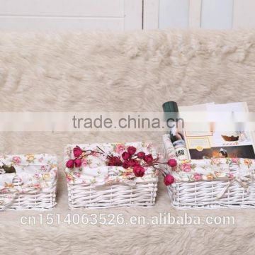 hot sale new gift wicker basket set of3