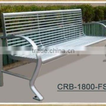 CRB-1800-FS Public Metal Coated Bench