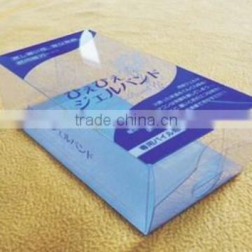 Plastic PVC clear plastic packaging box