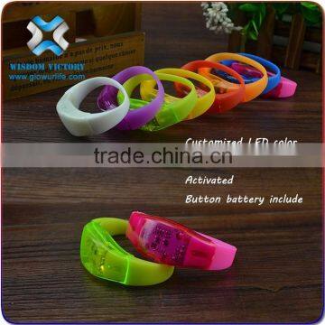 2016 China Wholesale Amazing LED Sound Bracelet,led Bracelet Control Dmx photo-5