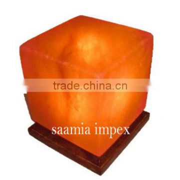 Amazing Himalayan Crystal Salt Lamp Cube & Square Shape