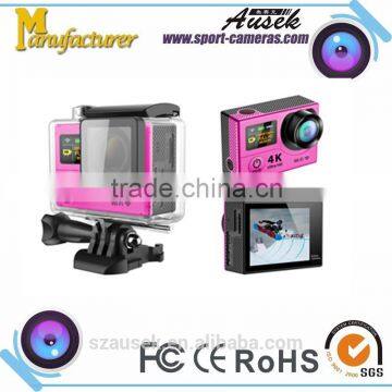 4K 30fps Action Camera Dual Screen go Pro Style Original Genuine AT-H3R 4K + Wifi + 2.4G Remote Control photo-2