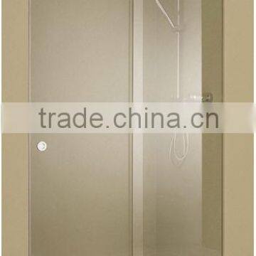 Classical bathroom glass sliding door system