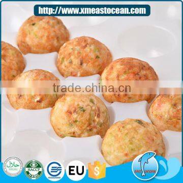 Factory price cooked delicious Japanese food frozen roasted octopus ball