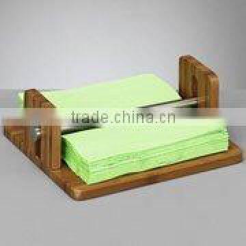 Bamboo Wooden Paper Napkin Tissue Holder for Kitchen and Table