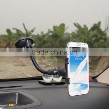 Newest 360 Degree Rotating Smart Phone Car Holde/Flexible Universal Mount Holder Sucker Stand Smartphone Car Holder/phone holder