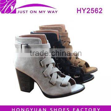 NEW! HOT! Fashion Peep Toe boots ankle boots for women