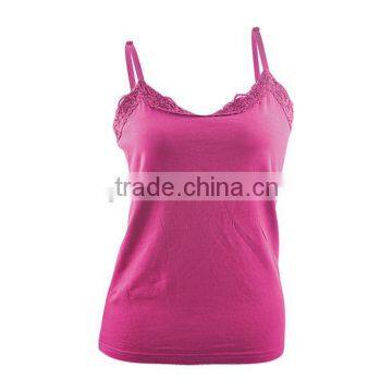 2015 Sleepwear girls wholesale plain tank tops