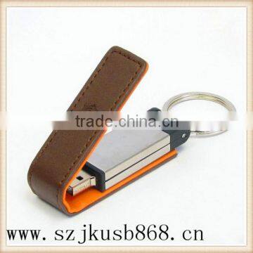Fashionable Top Quality New Style Leather Usb Drive