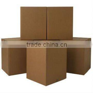 brown kraft shipping carton box