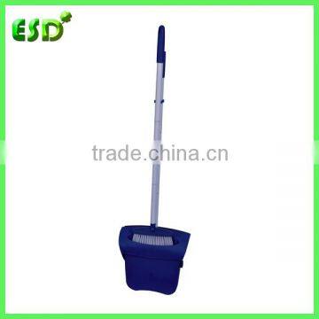 New Product Lobby Upright Folding Broom and Dustpan Set