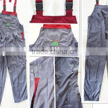 2014 fashion painters bib and brace pants woking bib pants