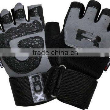 gym grey black gloves