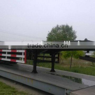 Shengrun Factory Best Price Tri-axle Flatbed Semi Trailer 40Tons Capacity for Sale photo-3