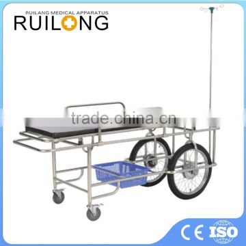 Hospital Stainless Steel Transport Stretcher Corpse Trolley