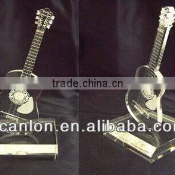 guitar-shaped crystal gift/gift set for wholesale