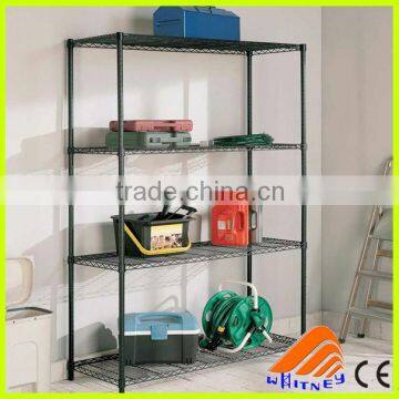 4 Tier Chrome Plated Wire Mesh Shelves