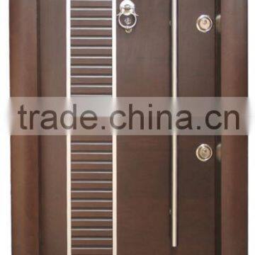 Turkey Armored Door / New design steel wooden armored door