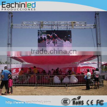 Factory in Shenzhen, China P6 Outdoor SMD 3-in-1 full color Die Cast Rental LED Display