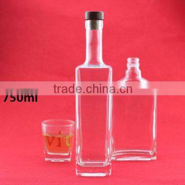 Hot Sale Apple Shape Beverage Bottles Glass Hennessyneddf Bottles Bulleitdfg Bottle 500ml photo-6