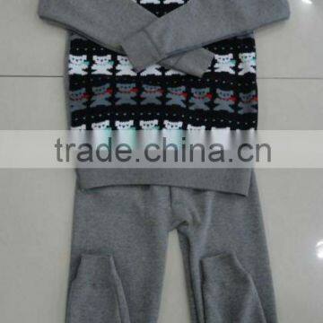 fashion winter children clothes set