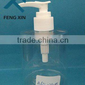 transparent face washing plastic bottle 250ml