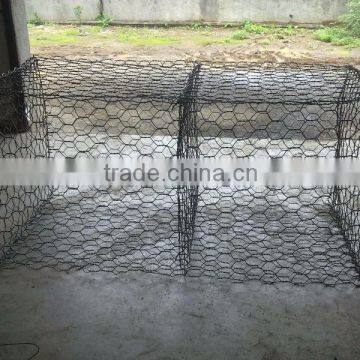 galvanized and pvc coated gabion box / gabion mesh made in China(Factory price)