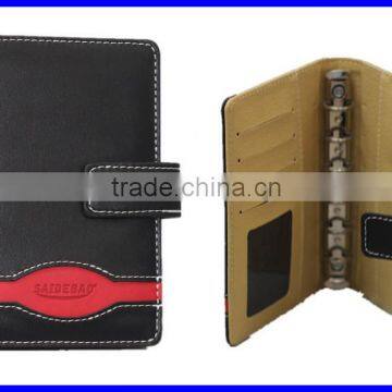 business custom agenda notebook cover from saidebao