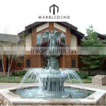 park decoration marble stone water fall viotoria fountain for sale