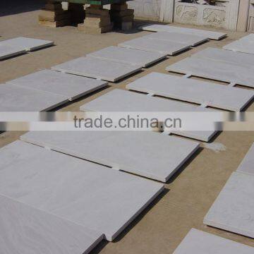 Newest Rough Picked Pizarra White Sandstone Slabs for Sale photo-2