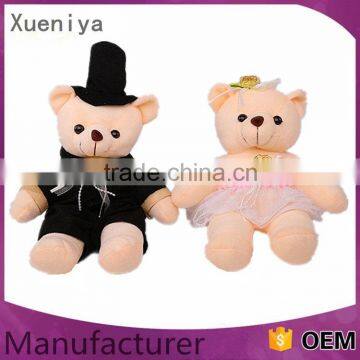 China Cheap Best Made Stuffed Teddy Weeding Custom Plush Soft Toys Bear