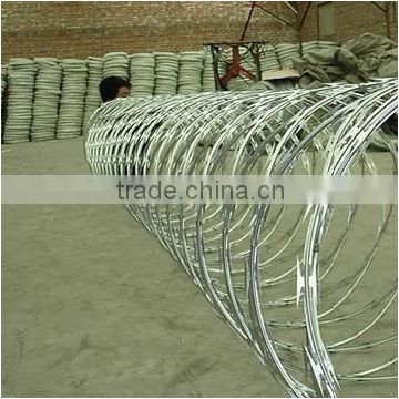 Stainless steel razor barbed wire