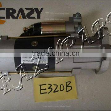 E320B engine starter,excavator parts,E320B start motor